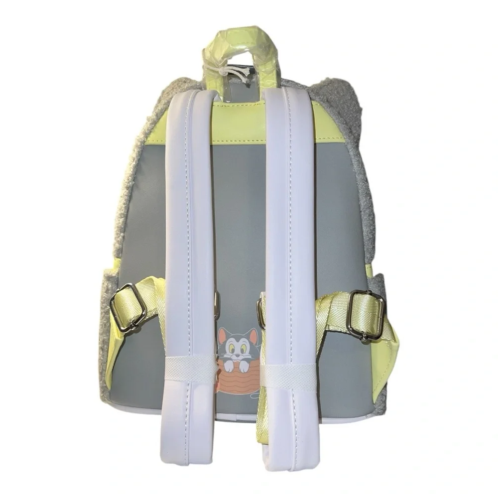 Loungefly Disney Parks Figaro Gray and White Backpack and Ears Headband - Picture 6 of 11